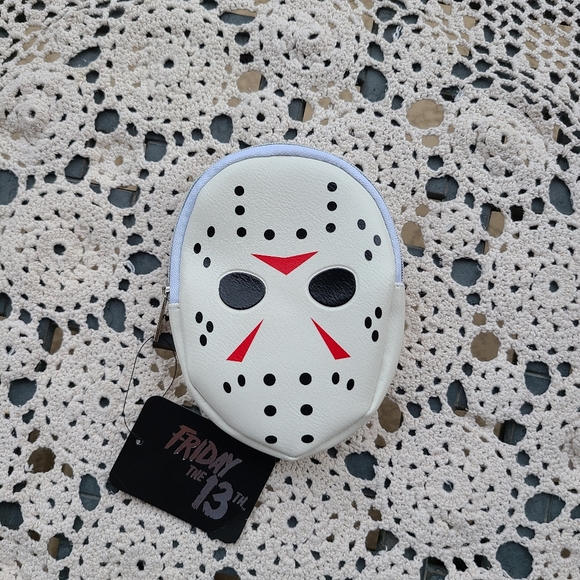Friday the 13th Jason Mask Coin Purse - Picture 2 of 15